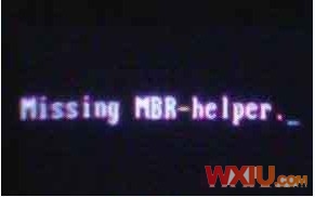Missing MBR helper