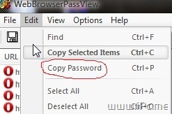 WebBrowserPassView WebBrowserPassView