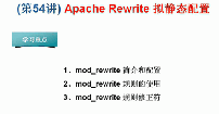Apache Rewrite ⾲̬