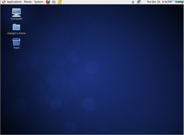 VMware_CentOS Gnome